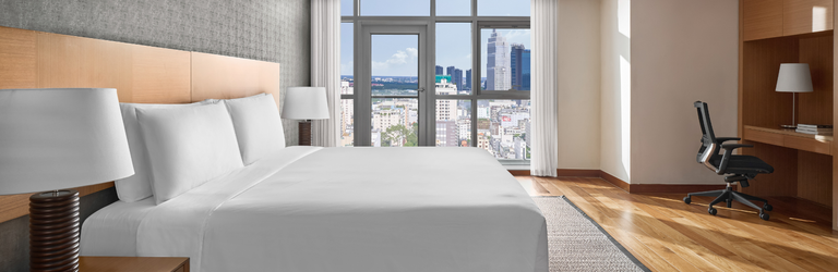 Wake up to this view at our spacious master bedroom
